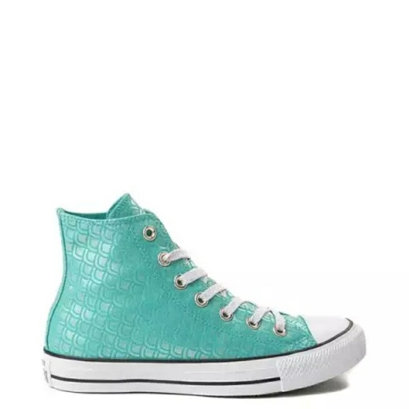 mermaid converse high tops